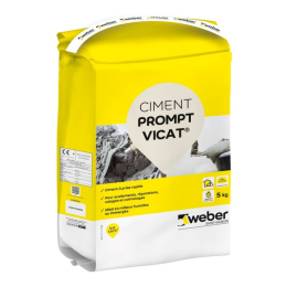 ciment-prompt-vicat-5kg-sac-weber|Ciments spéciaux