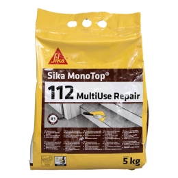 mortier-reparation-et-ragreage-monotop-112-multiuse-5kg-gris|Mortiers de réparation