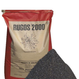 sable-de-sablage-rugos-2000-50-80-25kg-sac-semanaz|Abrasifs de sablage