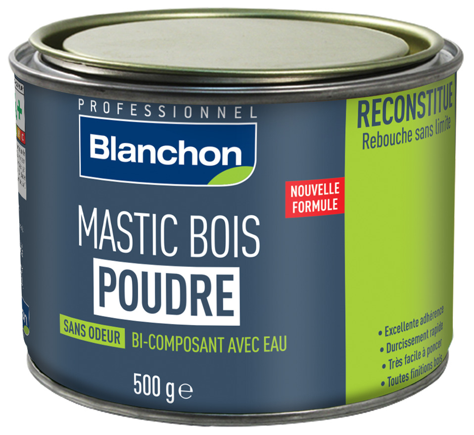 mastic-bois-poudre-500g-chene-clair-blanchon-0