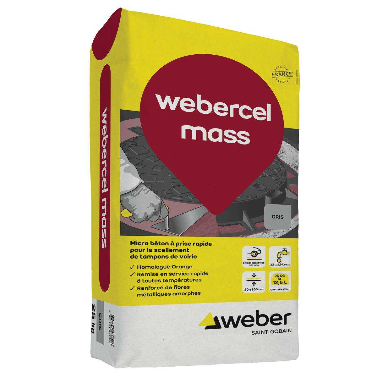 micro-beton-a-prise-rapide-werbercel-mass-noir-25kg-weber-0