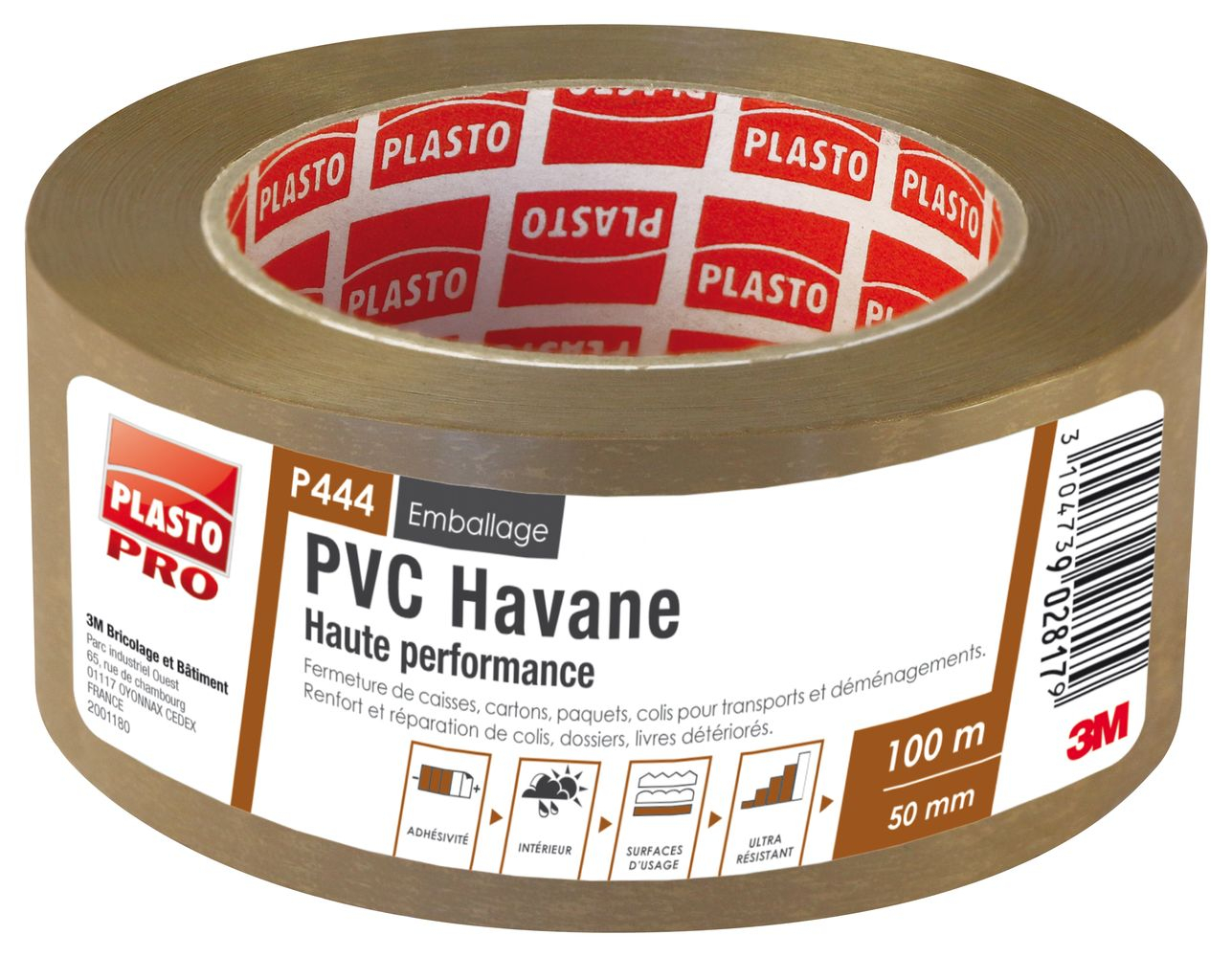 adhesif-emballage-havane-50mmx100m-rlx-p444-3m-0